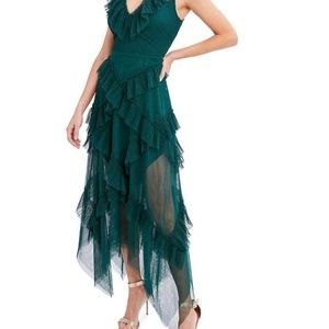 BCBG Emerald Green Dress